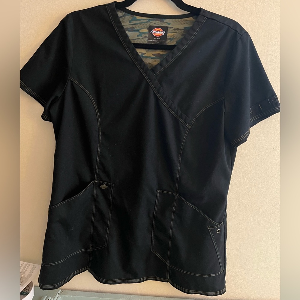 Dickies scrub set size M Black